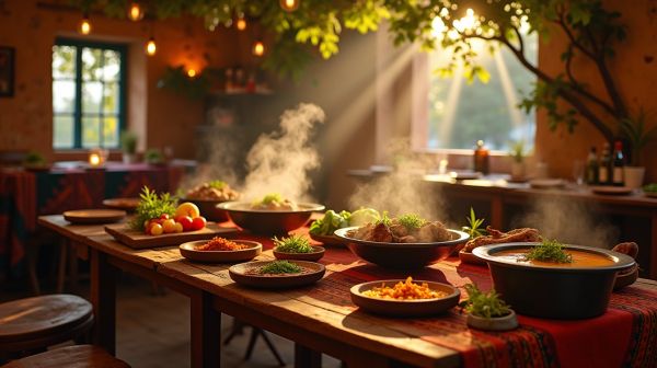 Un voyage culinaire inattendu au restaurant africain à Blancafort